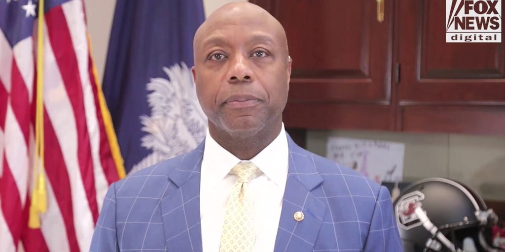 GOP Sen. Tim Scott unveils legislation pushing back against school lockdowns, union power