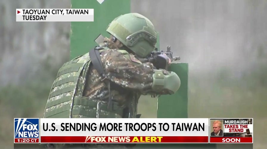 Biden to send more troops to Taiwan for training against China threat