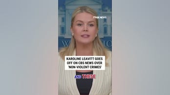Karoline Leavitt GOES OFF on CBS News over 'non-violent crimes'