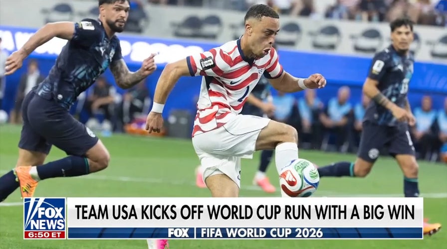 US men's national soccer team kicks off World Cup run with big win