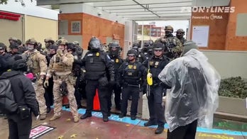 Anti-ICE agitator arrested outside Portland facility after clash with officers