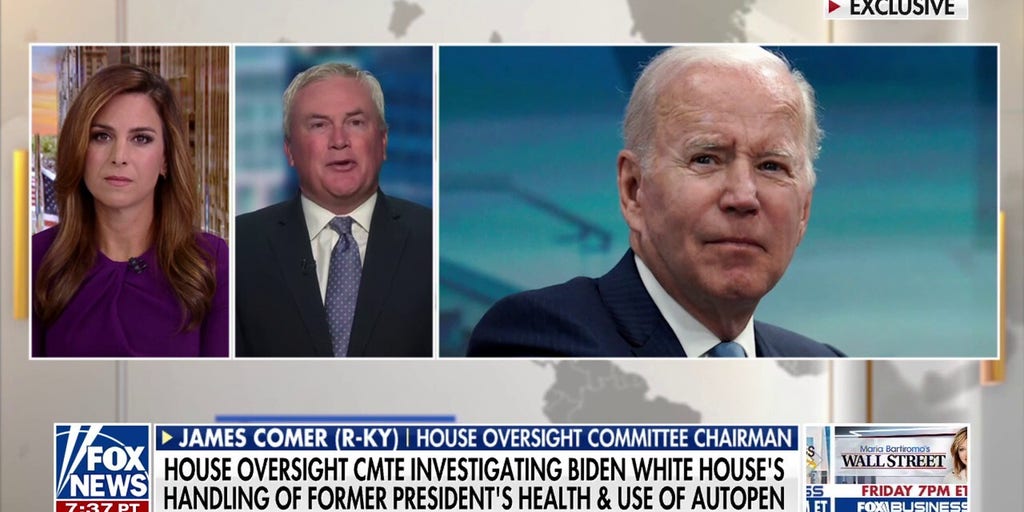 Rep. Comer shares 'unprecedented' details surrounding Biden autopen investigation