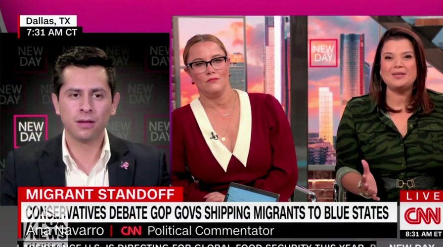 CNN's Ana Navarro called 'Republican of convenience' in tense exchange with conservative guest