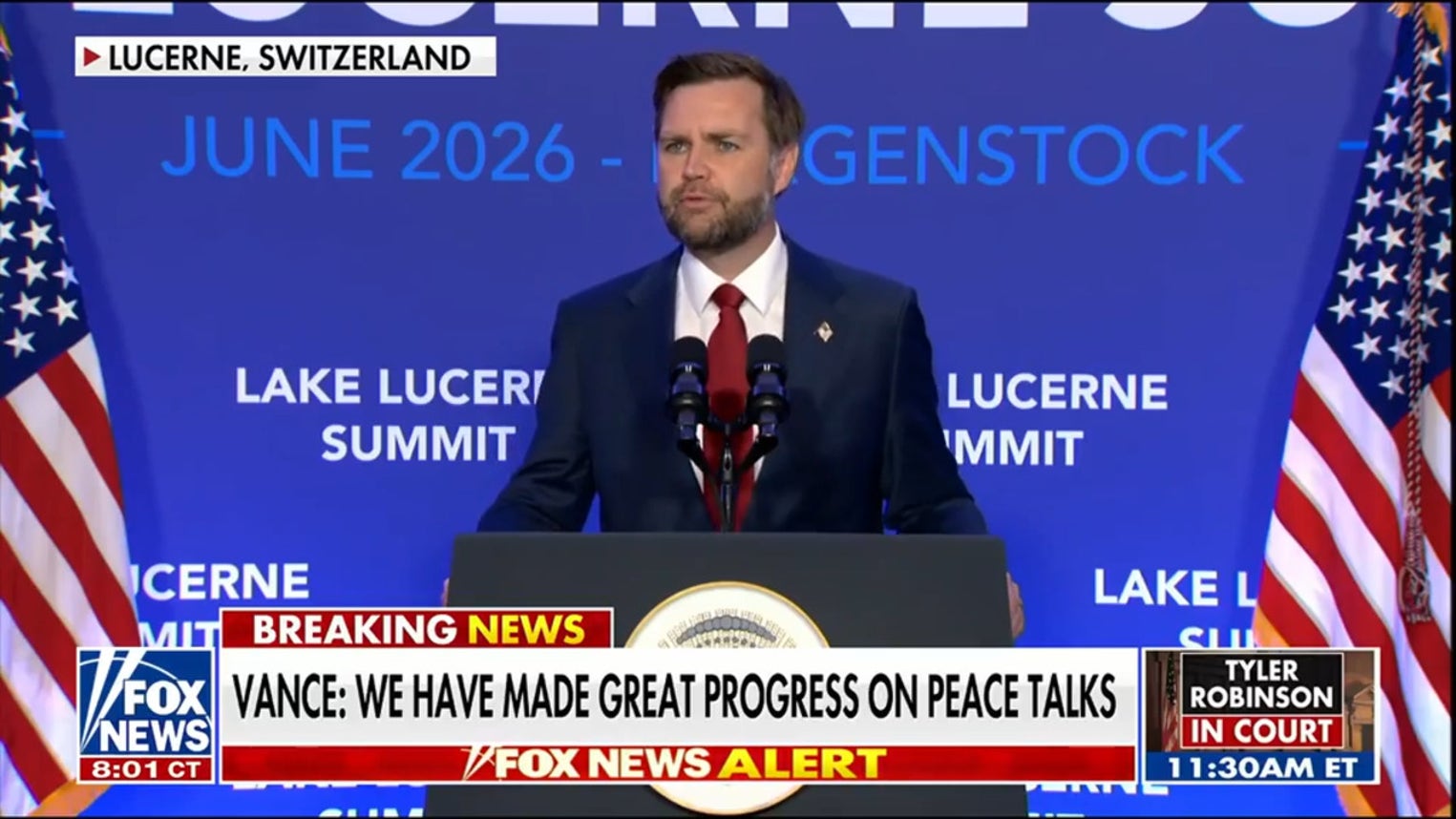 Vance announces progress in Iran peace talks, new ceasefire mechanism