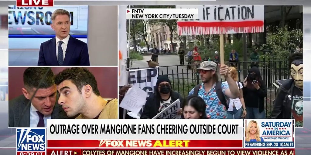 Outrage as crowd cheers for Luigi Mangione outside courthouse
