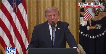 President Trump says his admin will work with states on voter issues