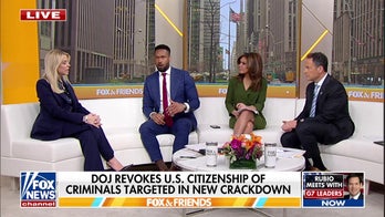 Pam Bondi discusses DOJ crackdown on citizenship fraud