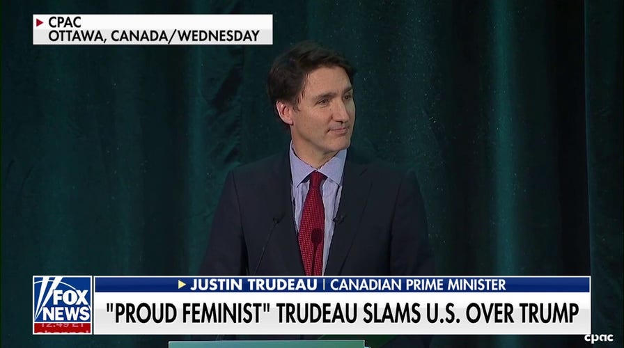 'Proud feminist' Trudeau slams US voters for not electing Harris