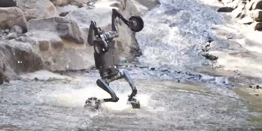 Wheeled wonder robot dog shows off crazy dance moves in all kinds of tough terrain