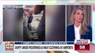 Duffy urges politeness and neat clothing at airports amid Thanksgiving travel rush