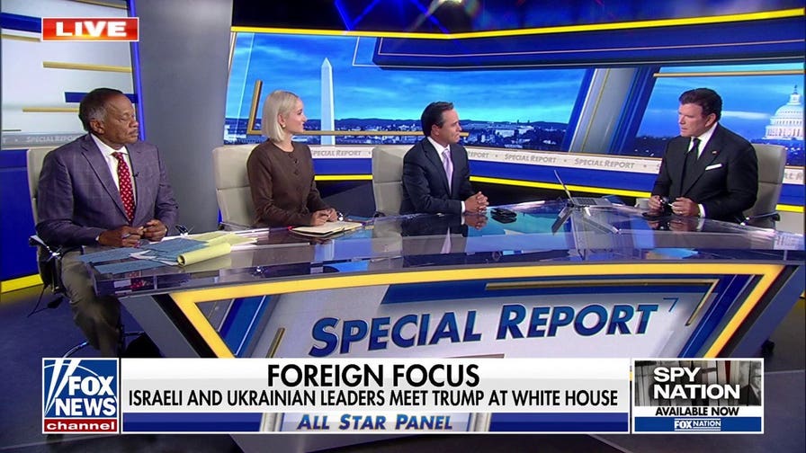 Trump meets with Zelenskyy, Netanyahu at White House amid Iran, Ukraine conflicts