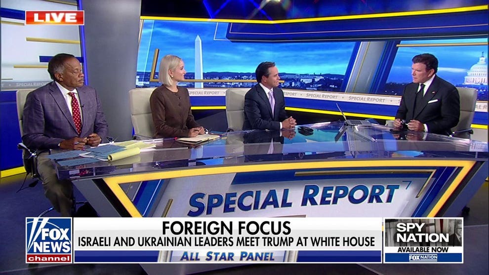 Trump meets with Zelenskyy, Netanyahu at White House amid Iran, Ukraine conflicts