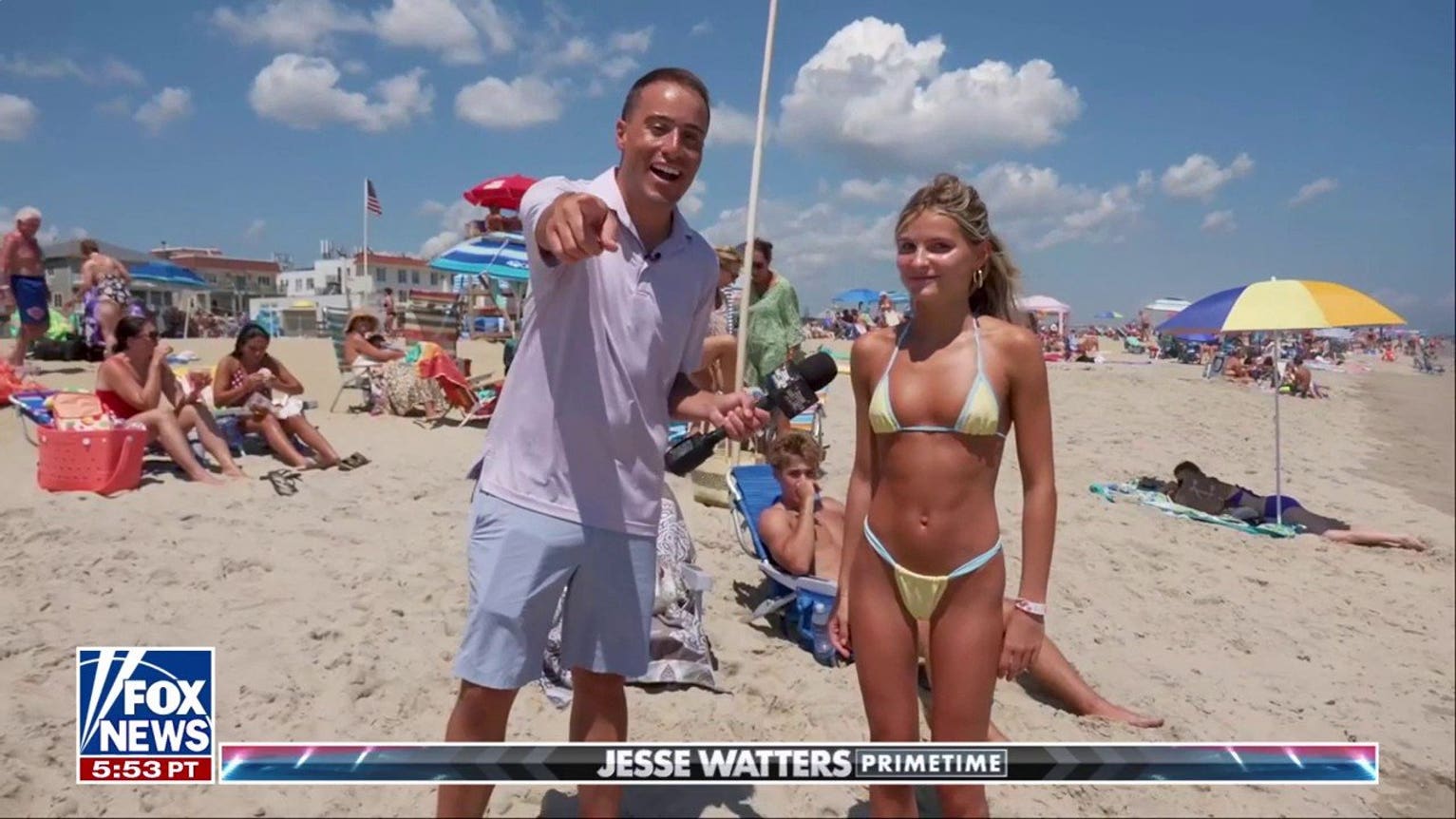 'Jesse Watters Primetime' gives beachgoers a civics test