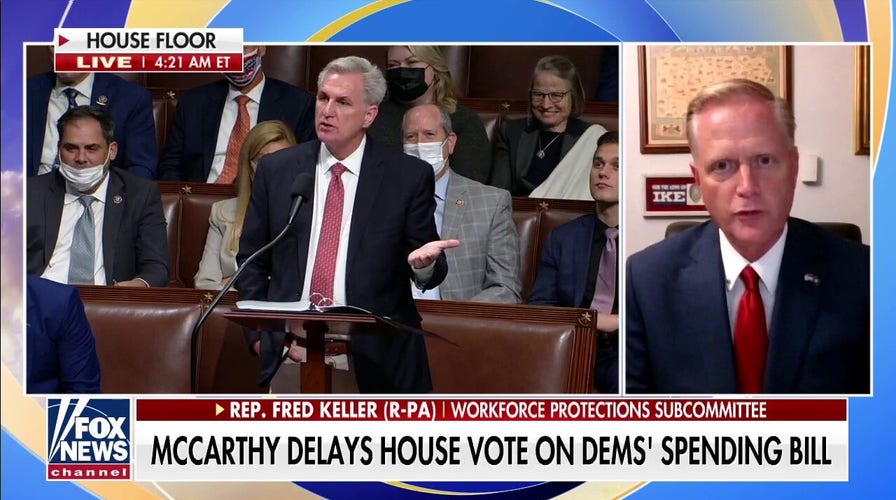 House voting this morning on massive spending bill