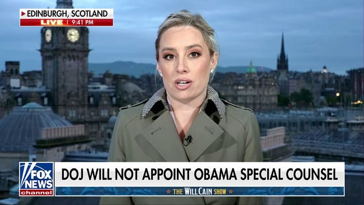 DOJ decides not to appoint Obama special counsel, officials report