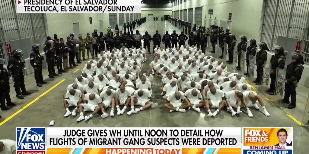 Judge puts White House on deadline to answer specific questions on deportation flights