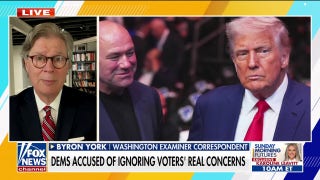 Trump’s attendance at UFC fight is the ‘physical embodiment’ of Trump’s young male support: Byron York