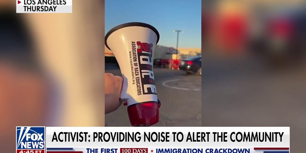 Activists use sirens, bullhorns to disrupt ICE operations in Los Angeles