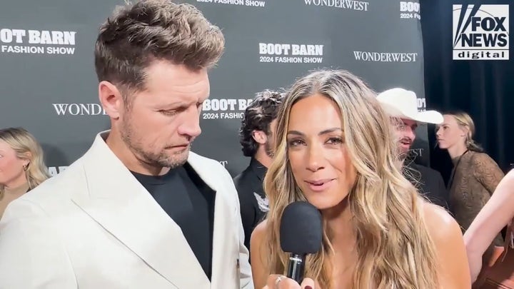 Jana Kramer says best part of motherhood is watching her older kids interact with her one-year-old