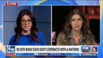 South Dakota Gov. Kristi Noem issues warning against 'caving in' to China: 'They want to destroy us'
