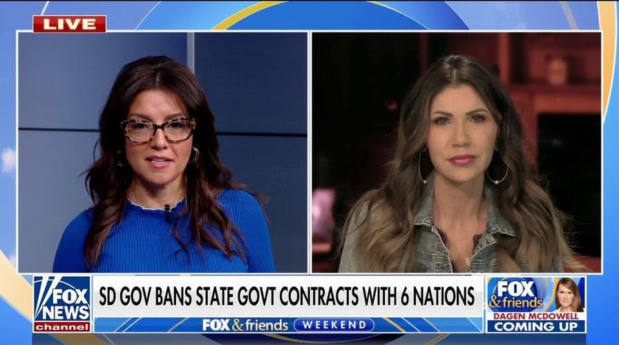 Gov. Kristi Noem warns against doing business with China: Never forget they want to 'destroy us'