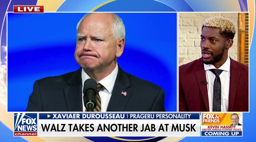 Tim Walz called out for 'dangerous rhetoric' targeting Elon Musk after latest jab