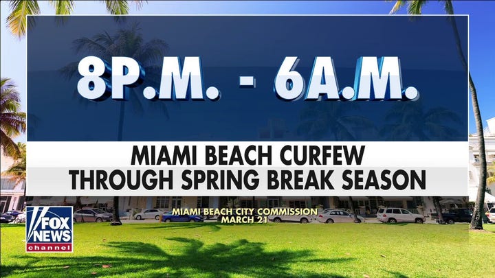 Spring break mayhem forces Miami Beach to extend state of emergency