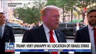 Trump 'not thrilled' about Israeli strike on Qatar as Middle East on high alert