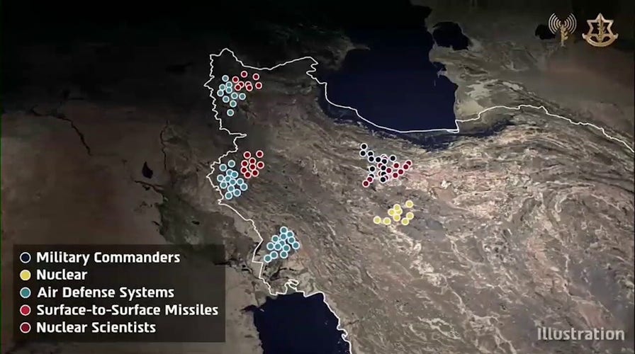 IDF gives inside look at its strikes on Iran
