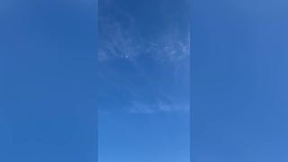Video captures aftermath of the U.S. military shooting down a Chinese spy balloon - Fox News