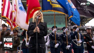 2025 Indy 500: Natalie Grants performs the National Anthem | INDYCAR on FOX - Fox News