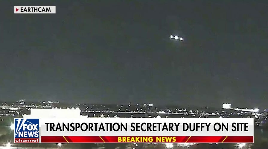 Video appears to show collision between military helicopter and jet