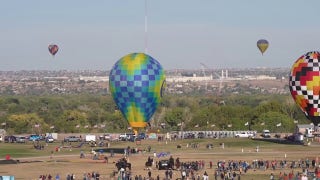 Hot air balloon takes out radio tower during festival - Fox News