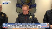 Portland police chief called out for crying after revealing migrants who were shot have gang ties