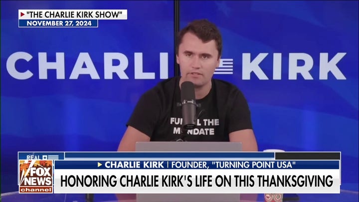 Remembering Charlie Kirk’s message on Thanksgiving