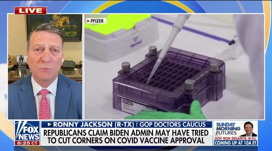 House GOP members claim Biden may have cut corners to approve COVID vaccine sooner