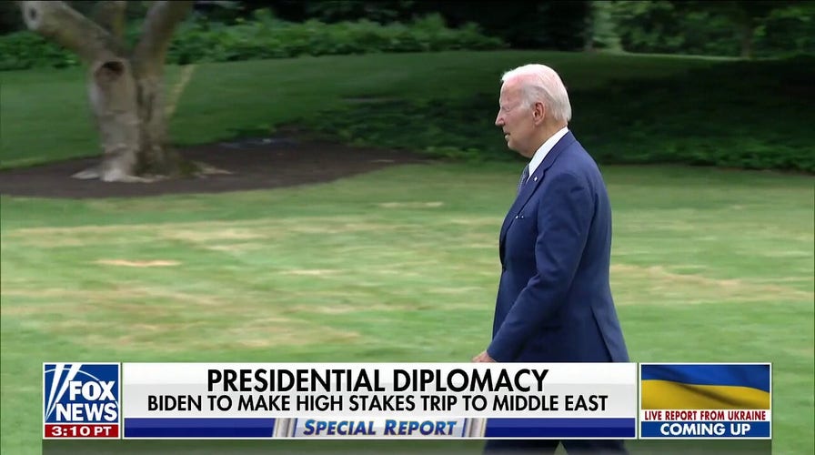  Critics blast Biden's high stakes trip to the Middle East