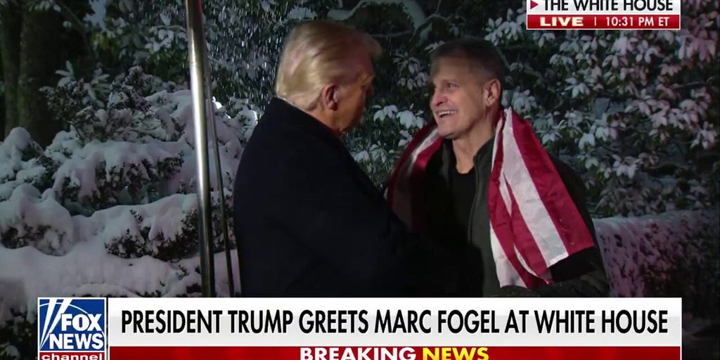 Marc Fogel meets with Trump at the White House after being released by Russia