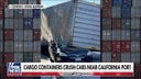 California residents sound alarm over port backlog as shipping containers overflow into neighborhoods