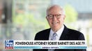 Robert Barnett, longtime DC lawyer to journalists and politicians, dies at 79