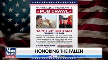 Father of marine who was one of 13 killed in Kabul helps other vets by hosting bar crawl in his son's honor