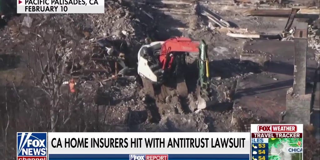 California home insurers hit with antitrust lawsuit