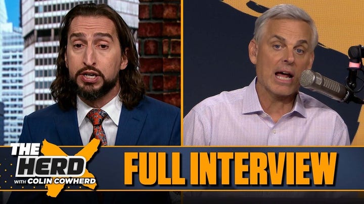 Nick Wright on ‘sloppy’ Knicks loss, Wemby’s performance, Brunson | FULL INTERVIEW | The Herd