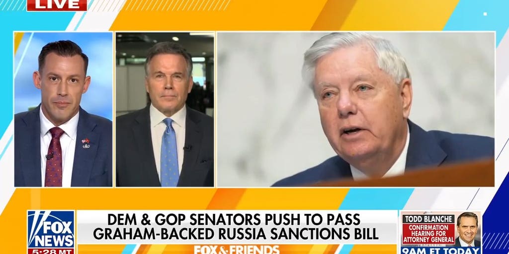 Senators push to pass Graham-backed Russia sanctions bill