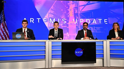 WATCH LIVE: NASA mission management team gives update on Artemis II status - Fox News