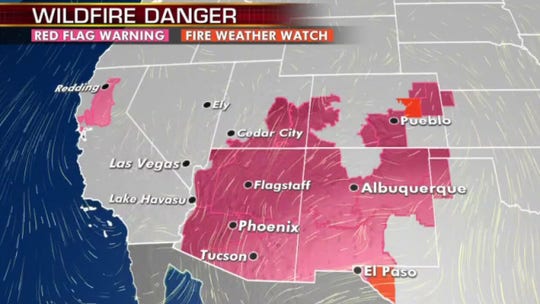 National forecast for Monday, June 29