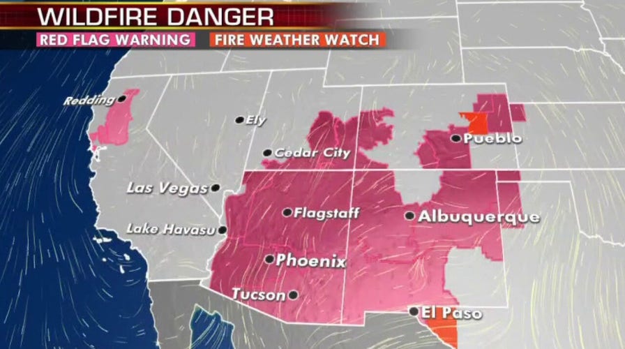 National forecast for Monday, June 29