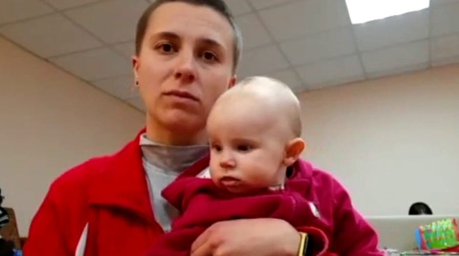 Ukrainian mom: We are living in constant fear