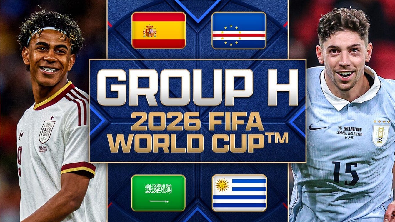 Group H Preview: Spain, Cape Verde, Saudi Arabia, Uruguay
