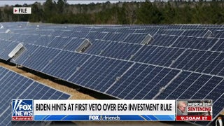 Biden hints at first veto over ESG investment rule - Fox News
